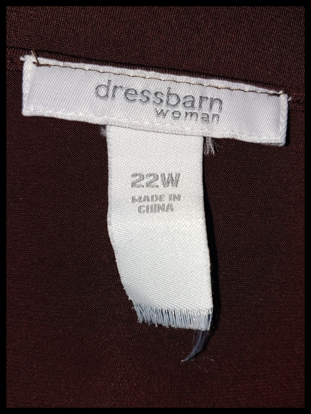 Dress Barn Woman Brown Tie-Front Shrug - Picture 4 of 4